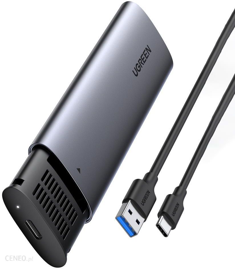 i-kieszen-na-dysk-obudowa-dysku-twardego-sata-kabel-usb-typ-c-ugreen-cm400-szara