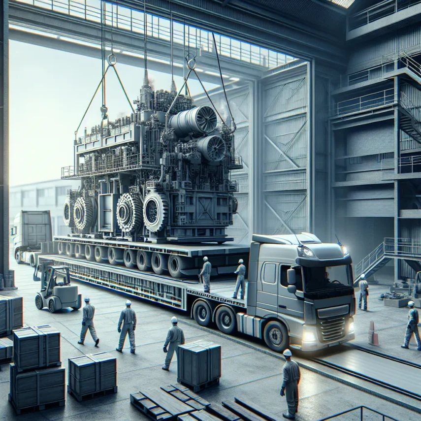 Profesjonalny transport maszyn – jak skutecznie zorganizować relokację urządzeń przemysłowych