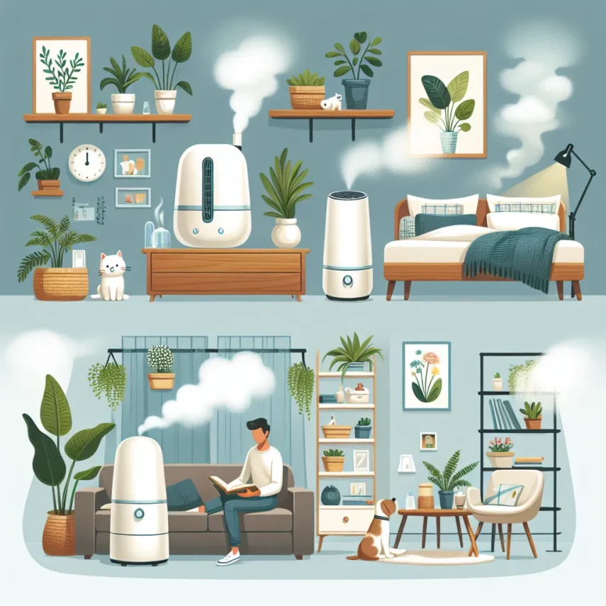 Nawilżacz powietrza w domu – zdrowie i komfort na wyciągnięcie ręki