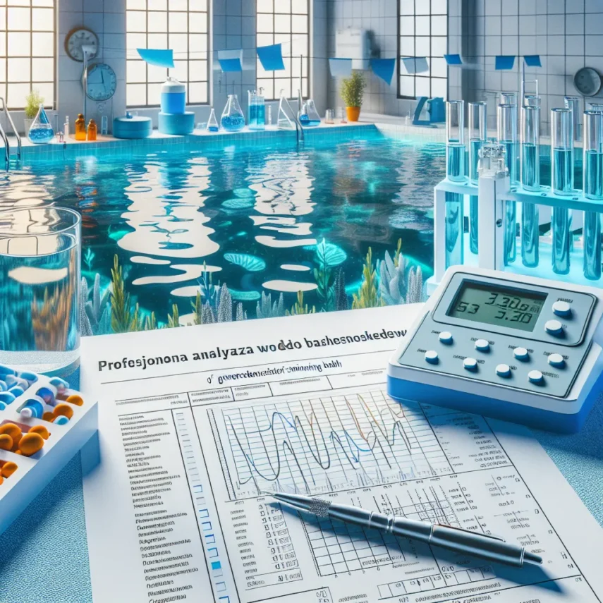 Profesjonalna analiza wody basenowej gwarancją bezpieczeństwa kąpieli