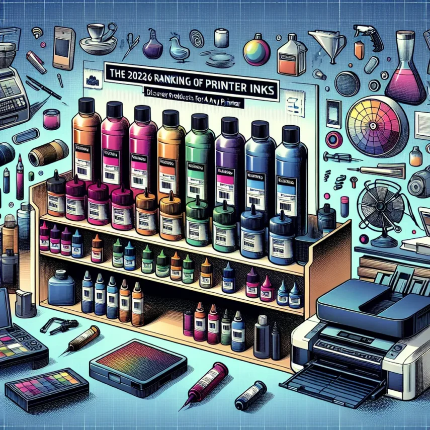 Ranking tuszów do drukarek na 2026 rok – odkryj sprawdzone produkty dla każdej drukarki